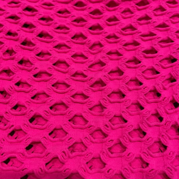 Pink Fishnet Top - Picture 2 of 3